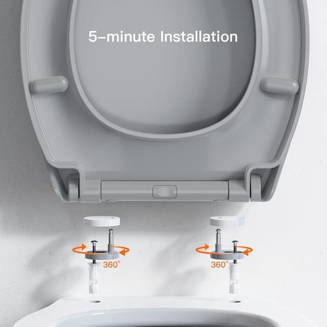 Thumbnail 4 de Pipishell Abattant WC Lunette fermeture douce