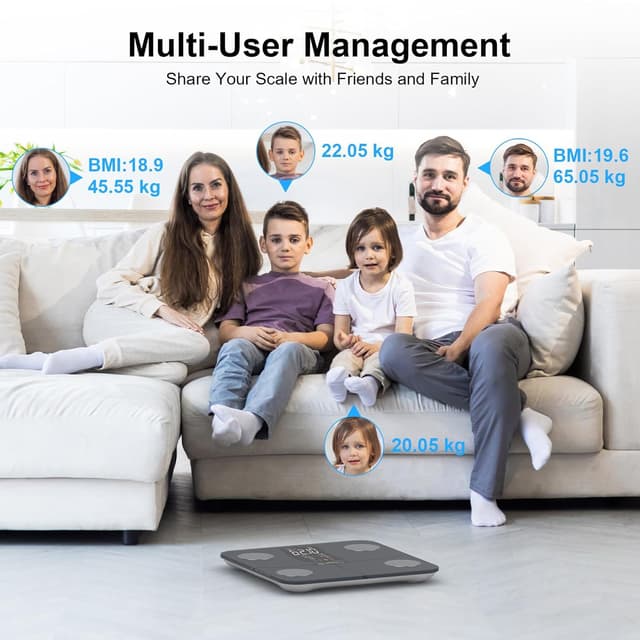 Thumbnail 6 de Healthkeep Body Fat Scale 180kg smart scales
