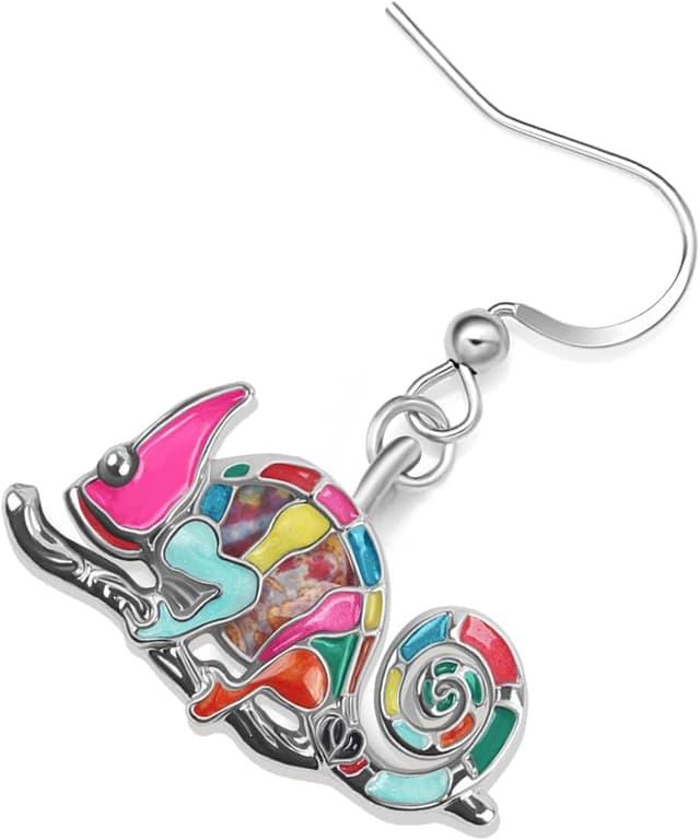 Detalle 2 de Boucles d’oreilles dinosaures 22 x 25 mm