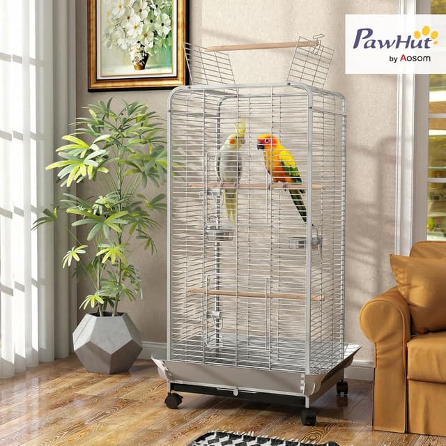 Thumbnail 1 de PawHut Jaula para Pájaros 79x73x146 cm