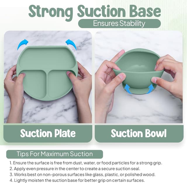 Thumbnail 2 de O'doe 11-Piece Baby Weaning Set Green