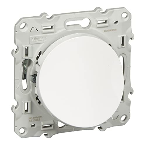 Imagen de Schneider Electric S520662 Odace salida de cables blanco en OfertitasTOP