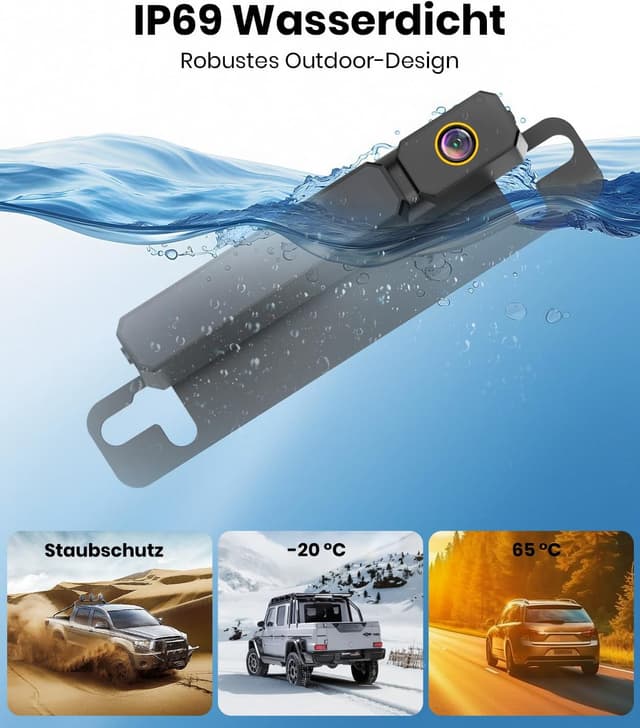 Thumbnail 6 de Foxpark Solar Rückfahrkamera 5 Zoll