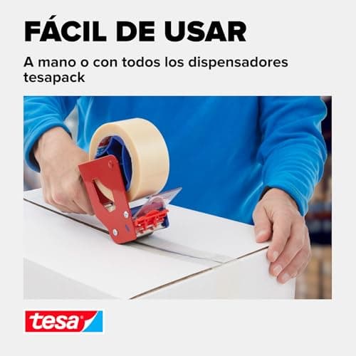 Detalle 2 de tesa tesapack 66 m cinta adhesiva para embalaje