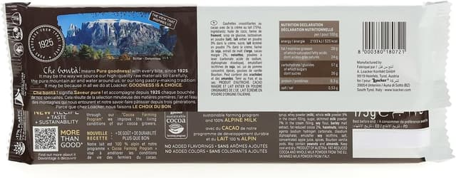 Detalle 2 de Loacker Family Pack Cacao & Lait 175 g : gaufrettes fourrées au chocolat au lait