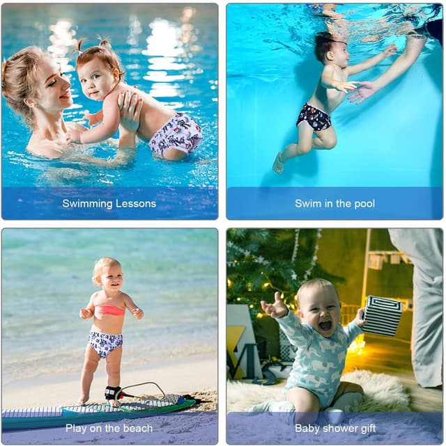 Thumbnail 5 de Vicloon Pañales para Nadar 2 unidades