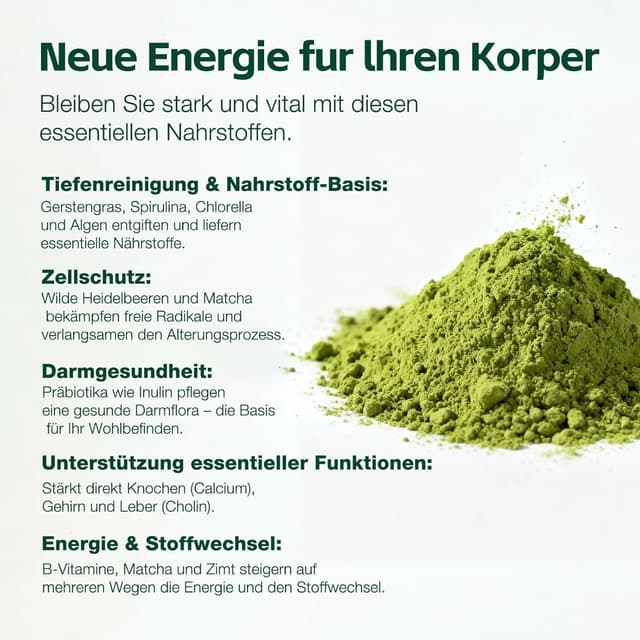 Thumbnail 2 de Grüne Entgiftungspulver 200 g Grüner Helper