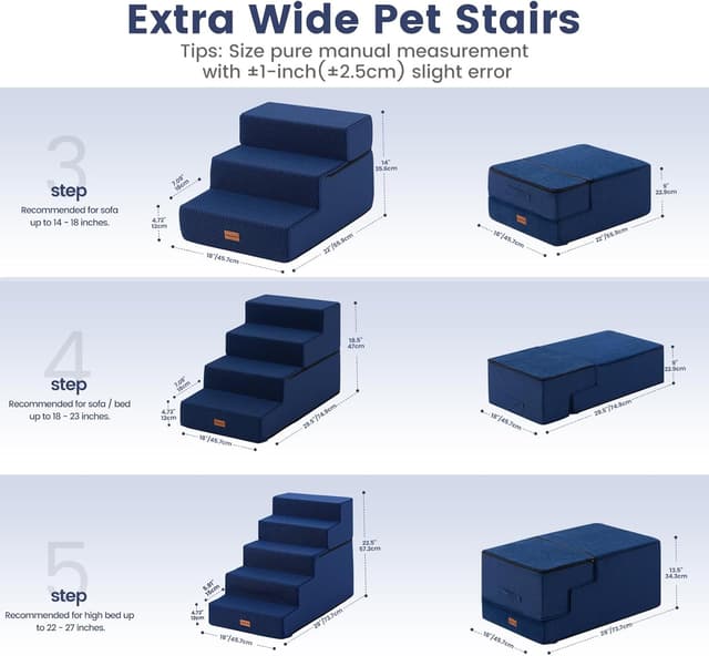 Detalle de Gardner 47cm 4-Step Pet Ramp