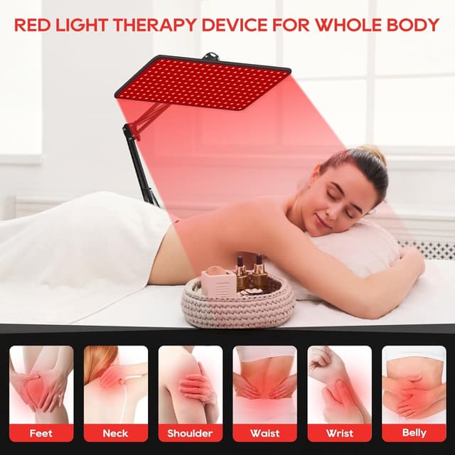 Thumbnail 3 de Morfone Advanced Red Light Therapy Lamp 200 LEDs