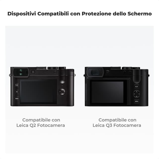 Thumbnail 1 de K&F CONCEPT Proteggi Schermo Leica Q2 Q3