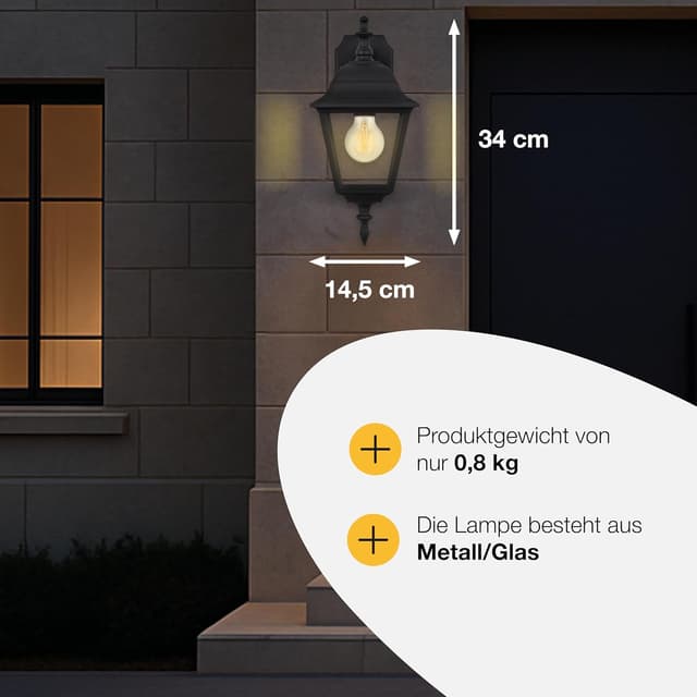 Thumbnail 3 de Brilliant 44282/06 Newport lampada esterno 60 W