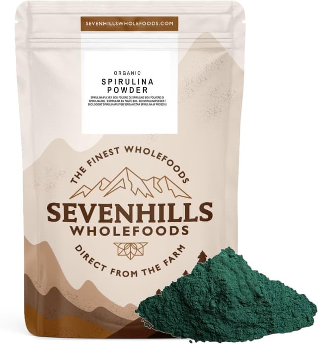 Imagen de Sevenhills Wholefoods Poudre de spiruline 200g đ„ en OfertitasTOP