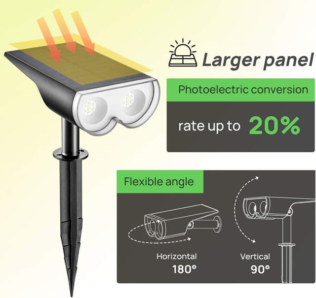 Thumbnail 4 de Linkind Luces Solares LED Jardín 🌟 - 8 Colores, Impermeable