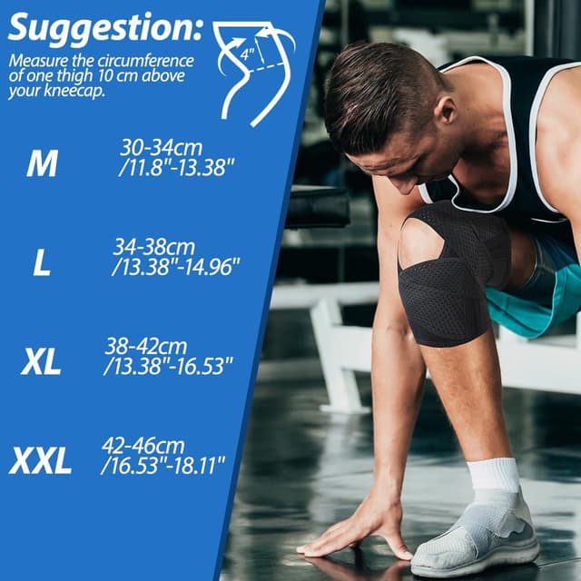 Detalle 2 de AOOWU Tutore ginocchio con supporto rotuleo regolabile e stabilizzatori laterali