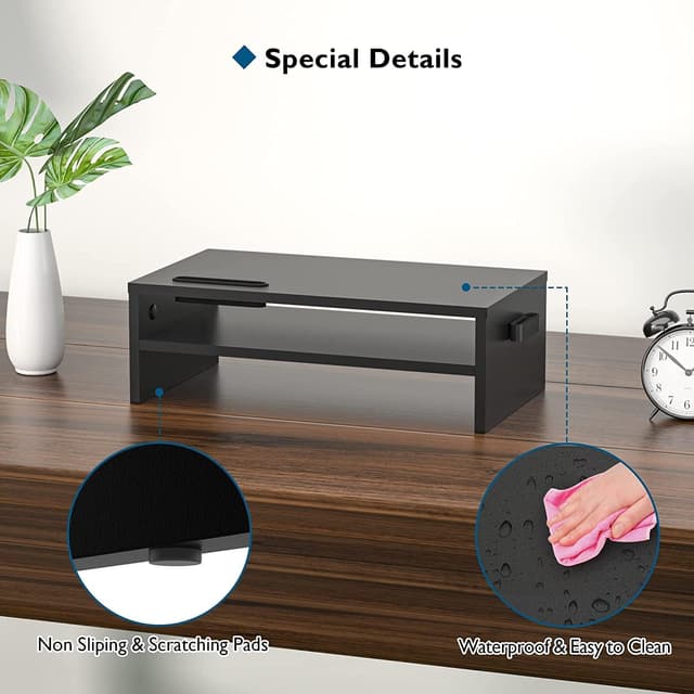 Thumbnail 3 de BONTEC Monitor Stand Riser 420mm for laptop and screen 🖥