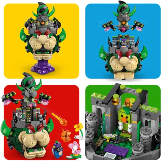Thumbnail 4 de LEGO Super Mario Prinz Florian und Schloss-Bowser 72042
