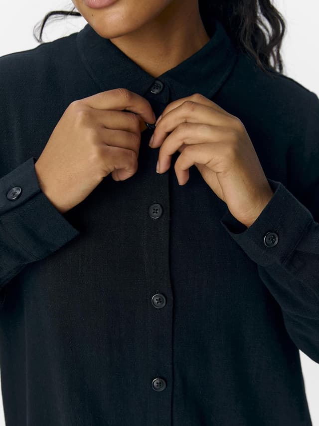 Thumbnail 4 de Object Hemd Leinenmix