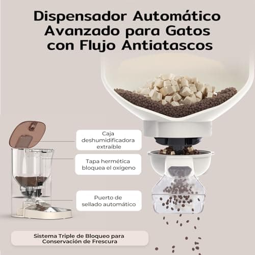 Thumbnail 4 de Distributeur Croquettes Chat 4,5L avec caméra HD