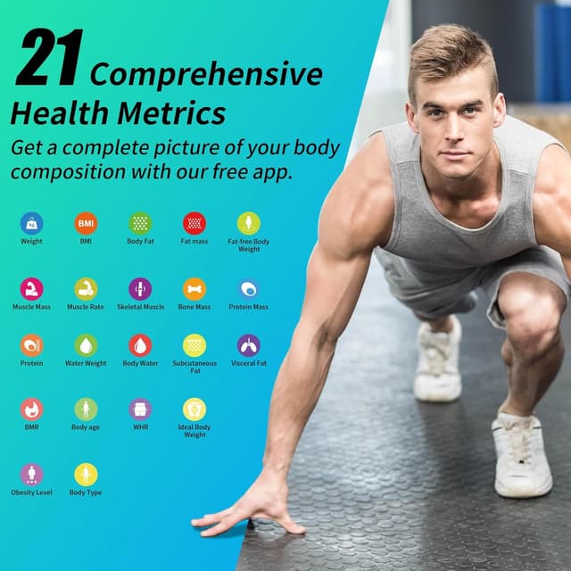 Thumbnail 2 de Healthkeep Báscula Impedancia Conectada Doble Frecuencia ⚖