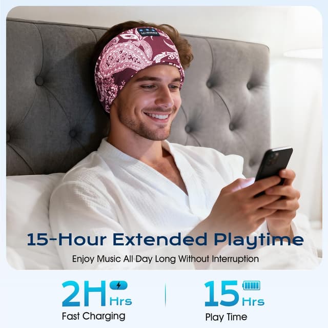 Thumbnail 6 de LC-dolida Schlafkopfhörer 15+ Std