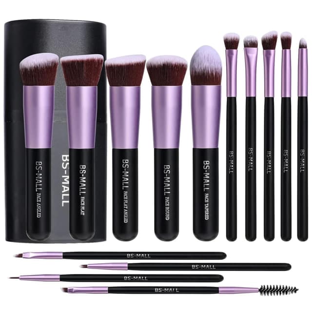 Imagen de BS-MALL 14-Piece Makeup Brush Set for Foundation ๐จ en OfertitasTOP