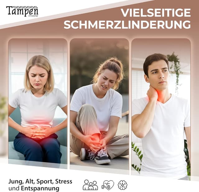 Detalle 2 de Tampen Moorkissen für Mikrowelle – großes Rückenkissen mit Wärme & Kälte für Rücken, Nacken und Bauch