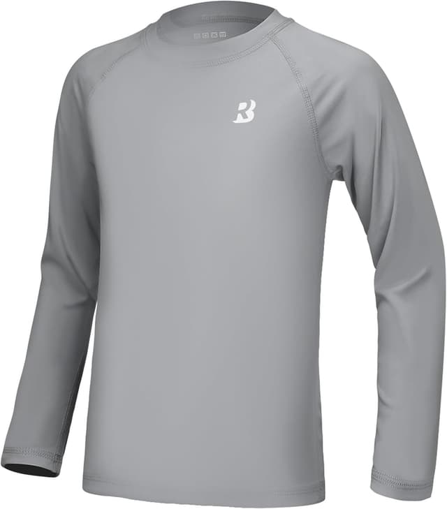 Thumbnail 6 de Roadbox Boys Rash Guard Swim Shirt (UPF 50+), Long Sleeve Kids UV Swim Top
