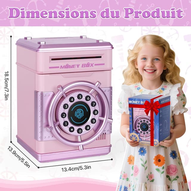 Thumbnail 6 de Yellcetoy Tirelire électronique 4 chiffres