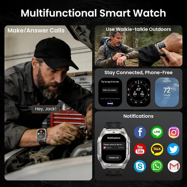 Thumbnail 6 de KOSPET TANK M4C GPS smart watch