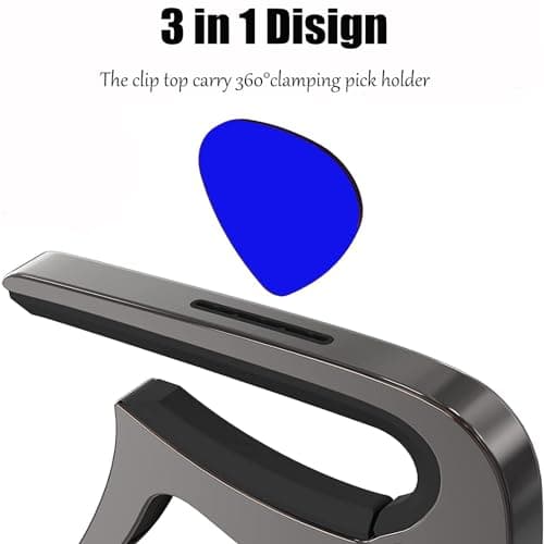 Thumbnail 3 de JUSTPRO Guitar Capo 3-in-1 for Guitars 🎸