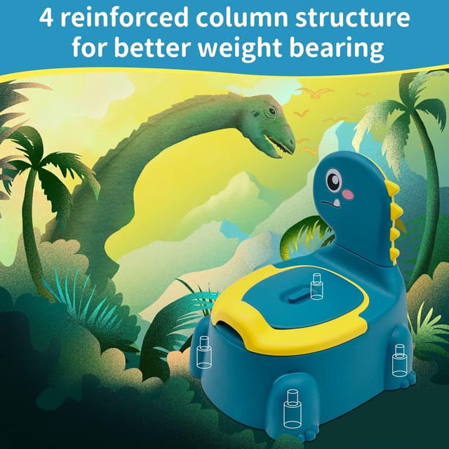 Detalle 2 de Potty Toilet Training Chair 1-6 Years 🚽