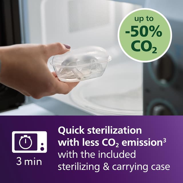 Thumbnail 6 de Philips Avent Ultra Soft Day & Night Soothers (6-18 months) – BPA-Free, Glow in The Dark, Orthodontic Silicone, 4 Pack (SCF094/10)