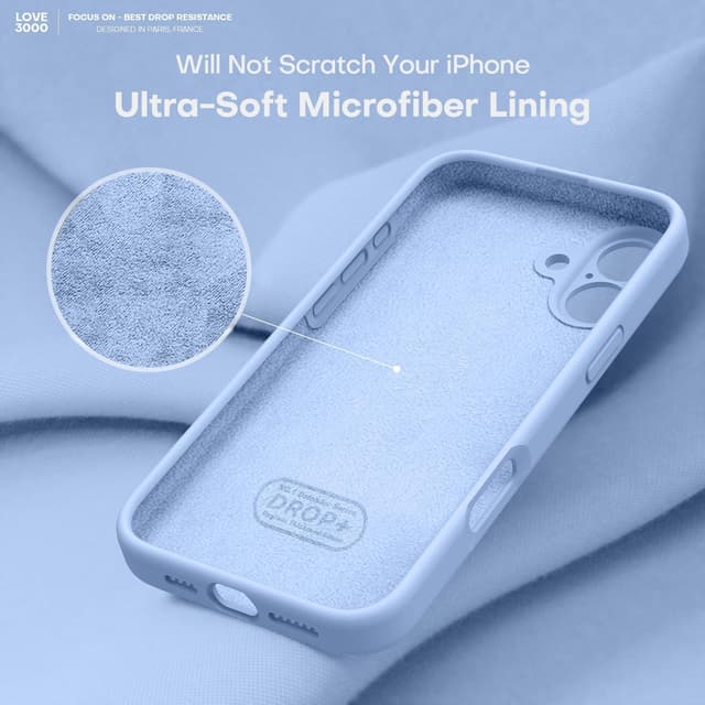 Detalle de LOVE 3000 iPhone 16 case 6.1 inch