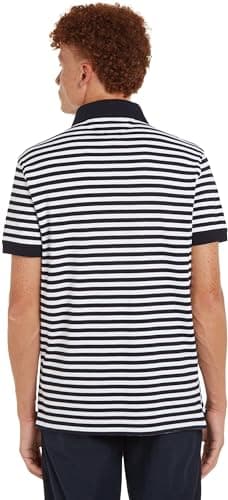 Detalle 2 de Tommy Hilfiger Polo Hombre 1985 Azul Regular Fit 🏈