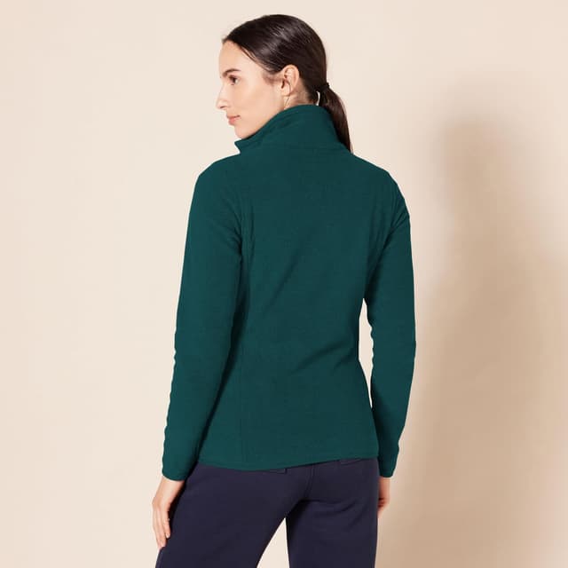 Detalle de Amazon Essentials Women's Classic-Fit Full-Zip Polar Fleece Jacket