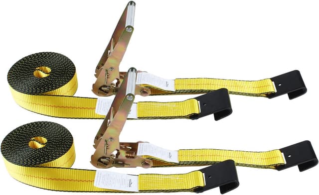 Imagen de Flat Hook Ratchet Straps 2in x 27ft 3,333lb WLL en OfertitasTOP