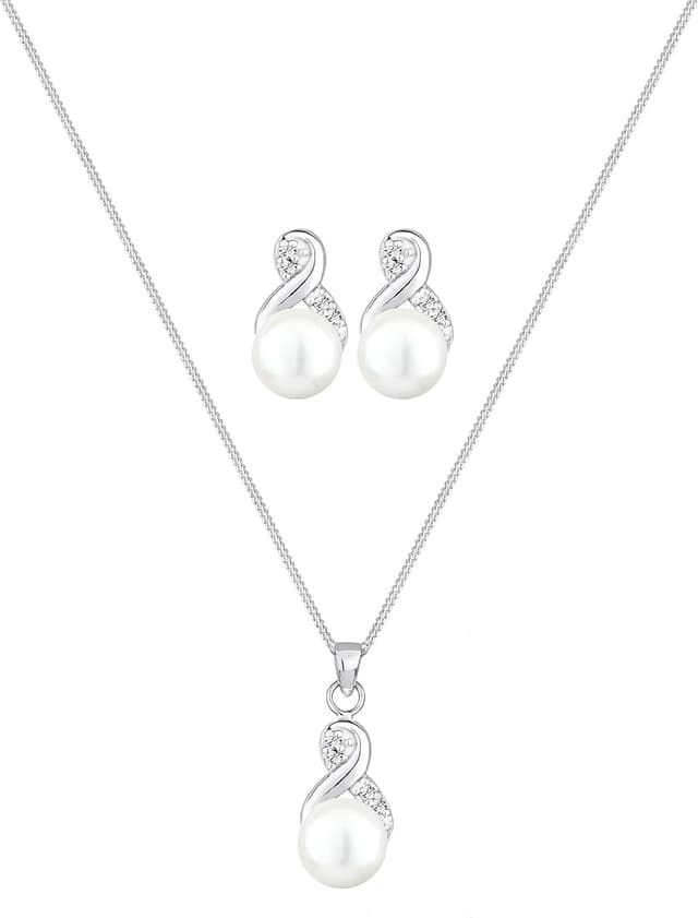 Detalle 2 de Elli Schmuckset Infinity Symbol 45 cm