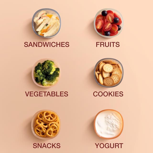 Thumbnail 6 de Moonkie 6-Pack 240 ml Babybrei Behälter