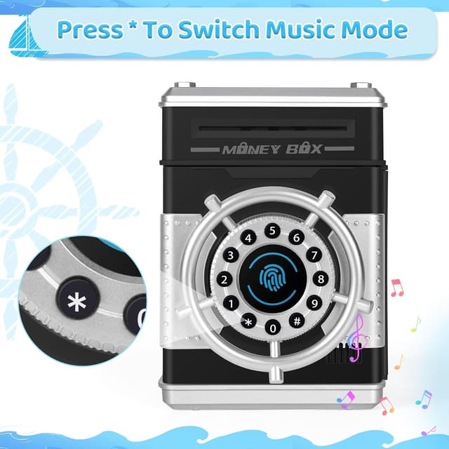 Detalle 2 de Yellcetoy Tirelire électronique 4 chiffres