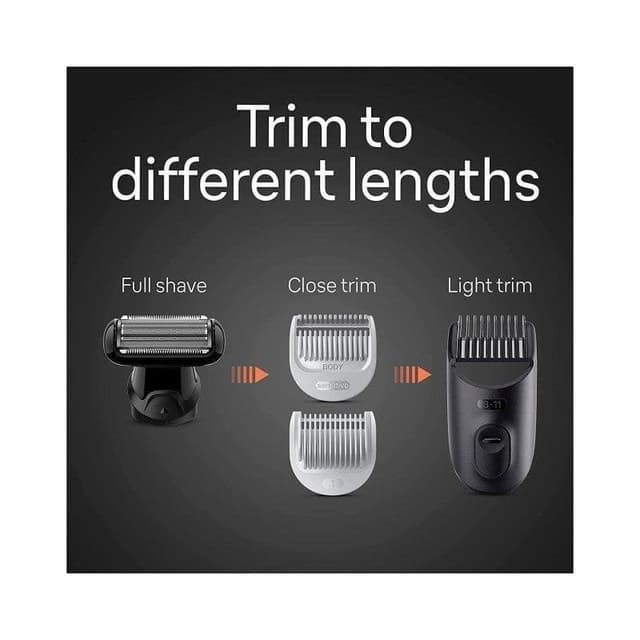 Detalle 2 de Braun Body Groomer Series 5 BG5360 afeitadora corporal inalámbrica