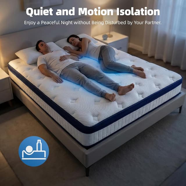 Thumbnail 4 de Zzleoo 10 Inch Double Mattress 4FT6