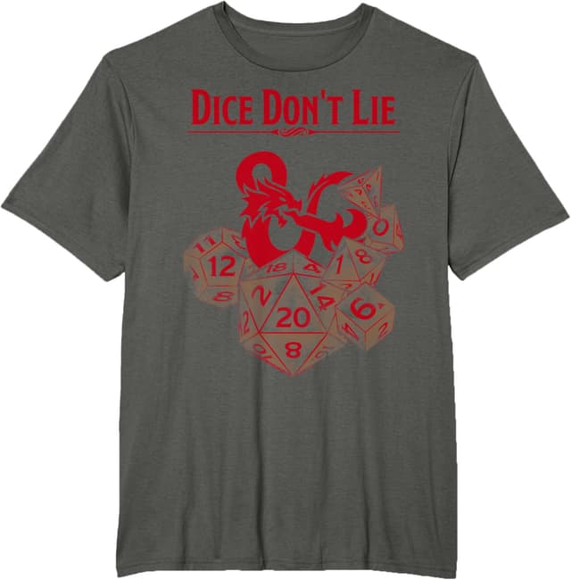 Thumbnail 5 de Dungeons & Dragons Dice Don't Lie Camiseta