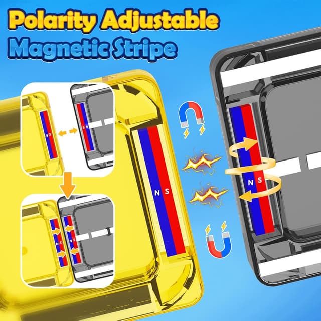 Detalle de ORZbb Mini Magnetic Tiles 36-piece set