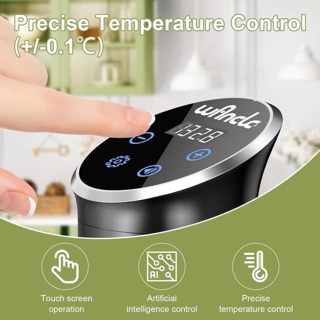 Thumbnail 4 de Wancle Roner 1100W Sous Vide — control ±0,1 °C