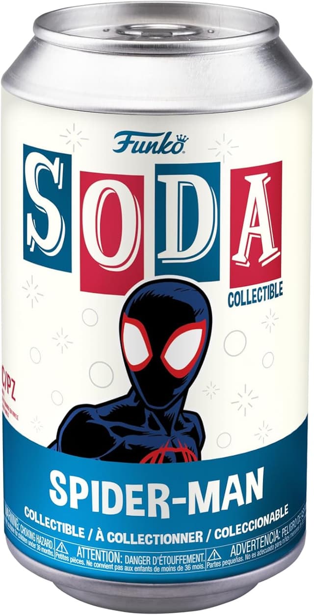 Detalle 2 de Funko Vinyl SODA Spider-Man: Across The Spider-Verse – Mystery Mini (Probabilità 1/6 per variante Chase) – Figura da collezione