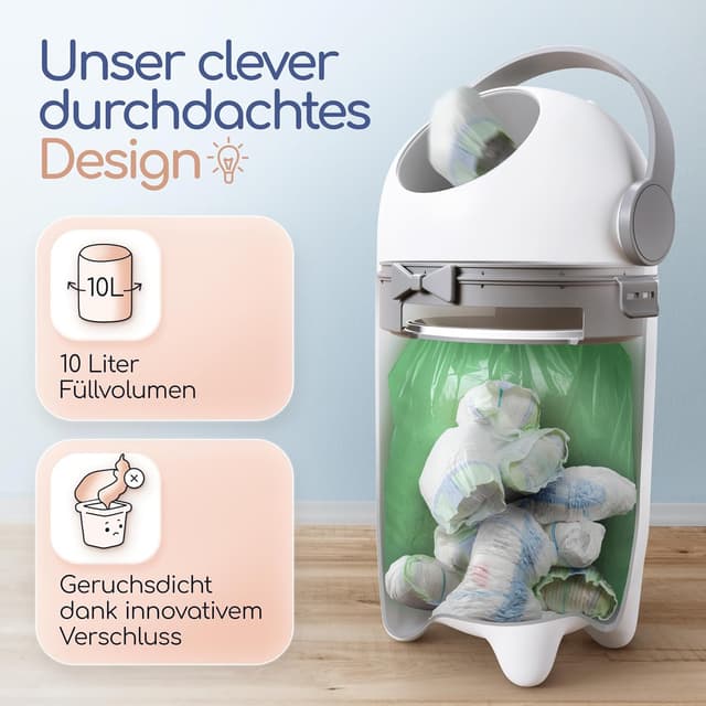 Thumbnail 3 de Levias Windeleimer 10L 👶