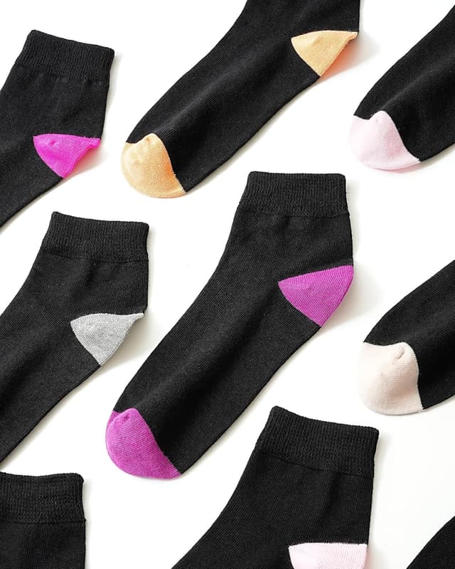 Detalle 2 de Jeasona 10 Paar Diabetikersocken Damen (35–42) ohne Gummibund, ohne Naht