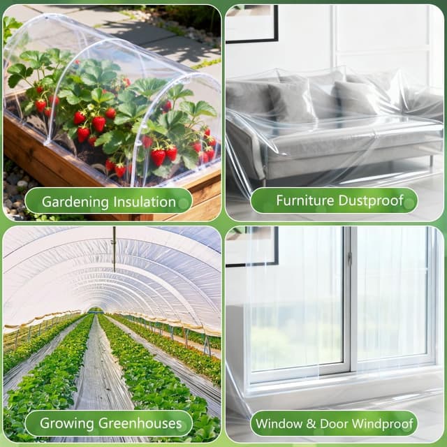 Thumbnail 6 de APXEL 2 X 6M Heavy Duty Polythene Sheets