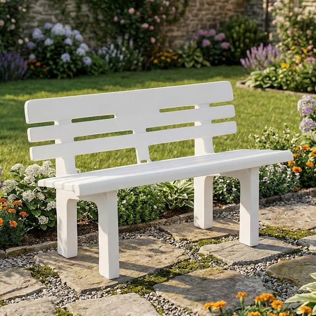 Detalle de Dmora Marinella panchina outdoor 110x52x71