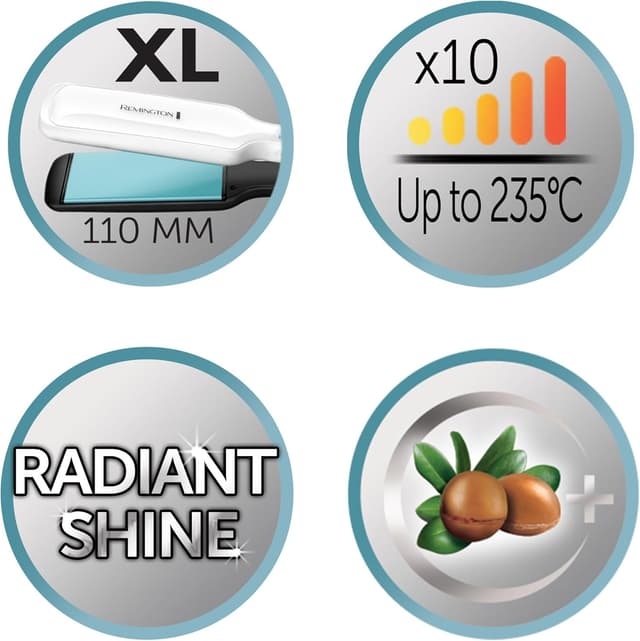 Thumbnail 2 de Remington Shine Therapy Plancha de Pelo con Aceite de Argán 💇♀